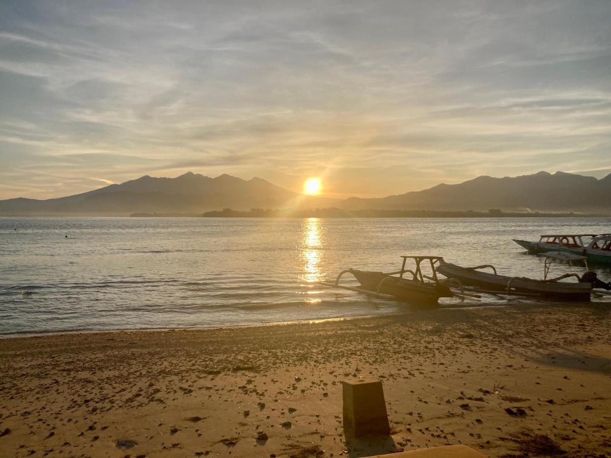 Gili Air Santay Bungalows Ngoại thất bức ảnh