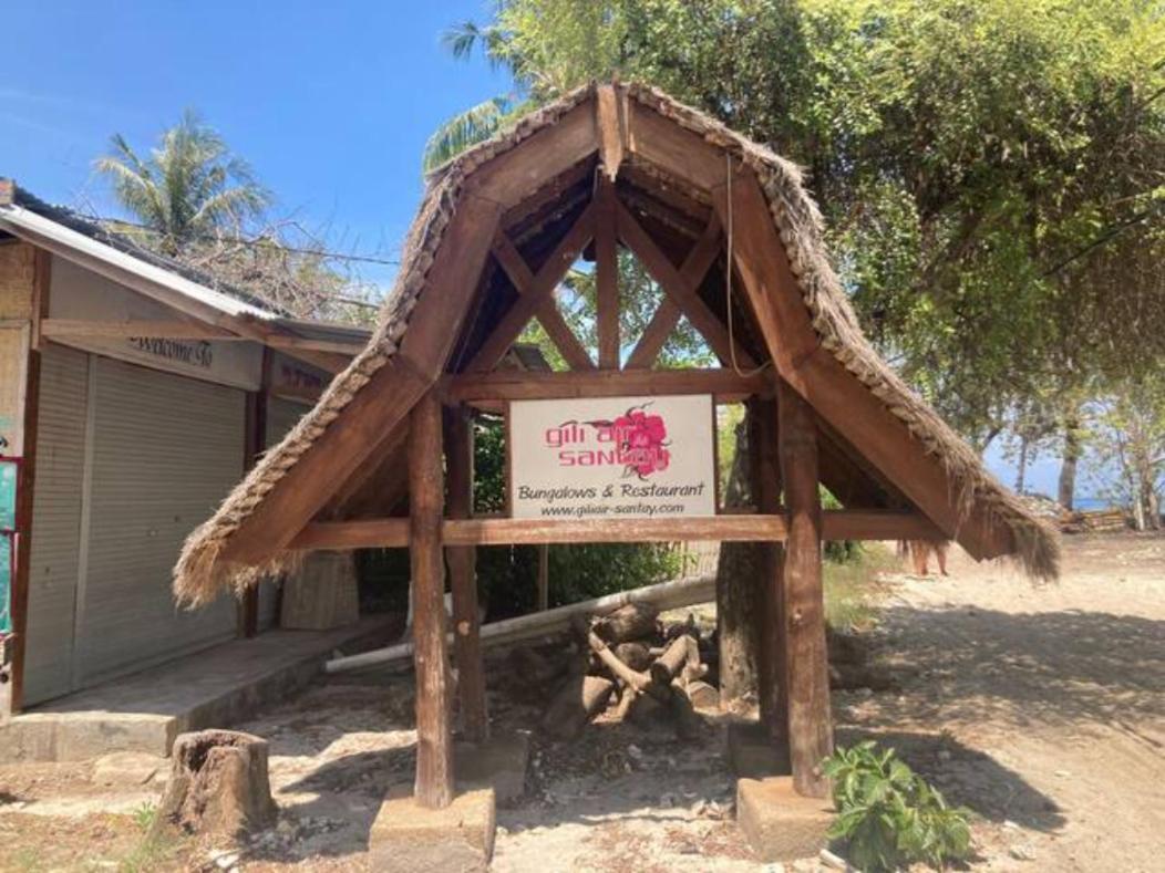 Gili Air Santay Bungalows Ngoại thất bức ảnh