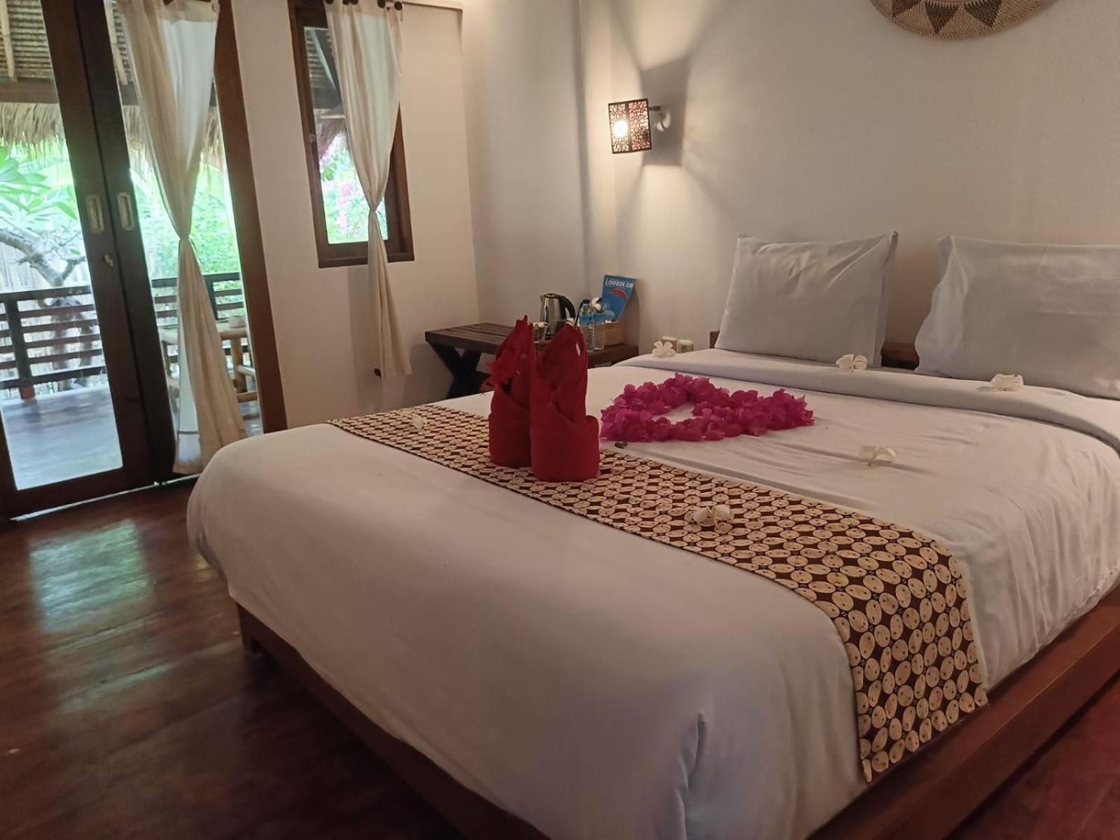 Gili Air Santay Bungalows Ngoại thất bức ảnh