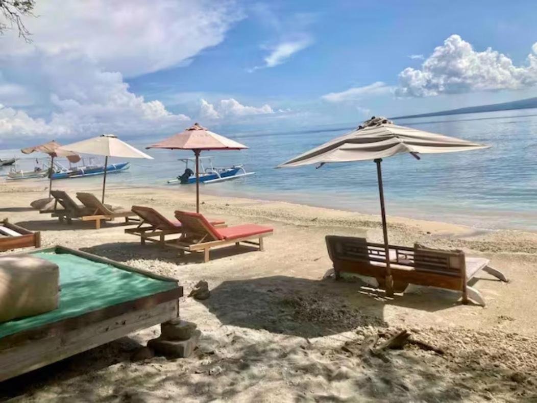 Gili Air Santay Bungalows Ngoại thất bức ảnh